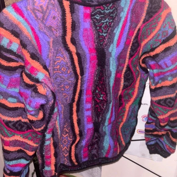 Authentic Vintage Coogi Sweater – 100% Wool – Made in Australia - Main Image
